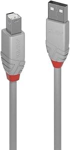 Cavo USB 2.0 Tipo A a B Anthra Line, 2m