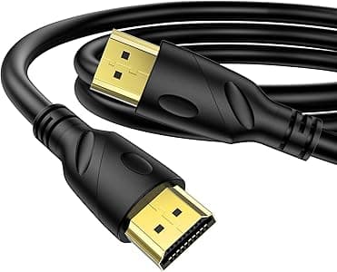Jorenca 4K Cavo HDMI 9m(HDMI 2.0,18 Gbps) Ultra Alta Velocità Connettori Placcati Oro,Ritorno Audio Ethernet, Video 4k@60hz 1080p 3D compatibile con HDTV,Blu-Ray,Xbox,laptop,PS3/4/5/9,PC,ect