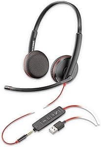 Plantronics Blackwire 3225 USB-A - Cuffie mono, cablate