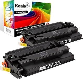 Koala 26X CF226X (Con Chip) Compatibili Cartuccia Toner Sostituzione per HP 26X 26A Multipack per HP Laserjet Pro M402n M402dn M402dw M402 MFP M426fdw M426fdn M426dw Stampante (Nero, Pacco din 2)
