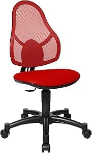 Topstar 71430S01 Open Art Junior Sedia Girevole per Ragazzi, Rossa